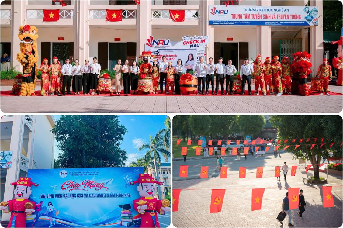 Rộn ràng ngày Hội nhập học 2026: Chào đón Tân sinh viên Đại học K13 và Cao đẳng Mầm non K48 – “Chào mừng những thành viên mới của đại gia đình NAU!”