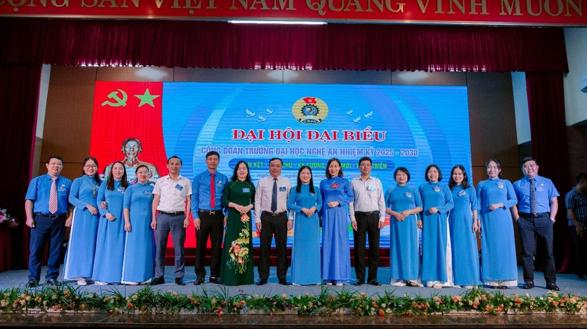 Đại hội Công đoàn Trường Đại học Nghệ An Lần thứ I, Nhiệm kỳ 2025–2030 thành công tốt đẹp