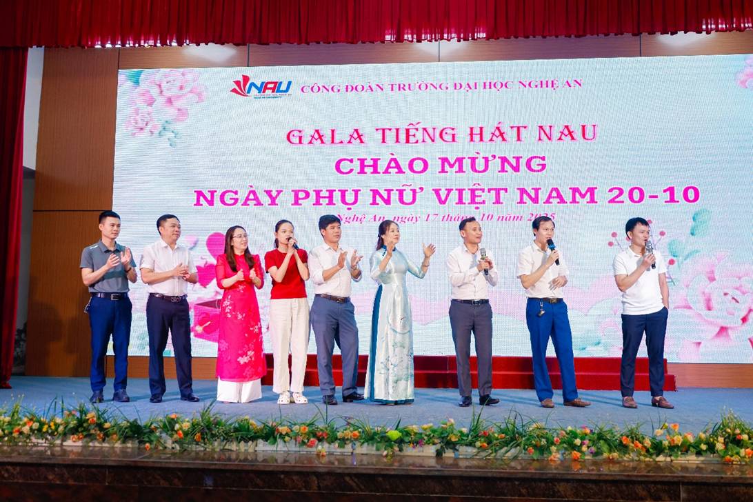 Khoa Nông - Lâm - Ngư tích cực tham gia chuỗi hoạt động chào mừng Ngày phụ nữ Việt Nam 20/10/2025