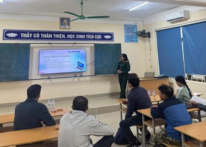 Phát triển năng lực E-learning trong giảng dạy học phần Giáo dục quốc phòng an ninh ở trường Đại học Nghệ An