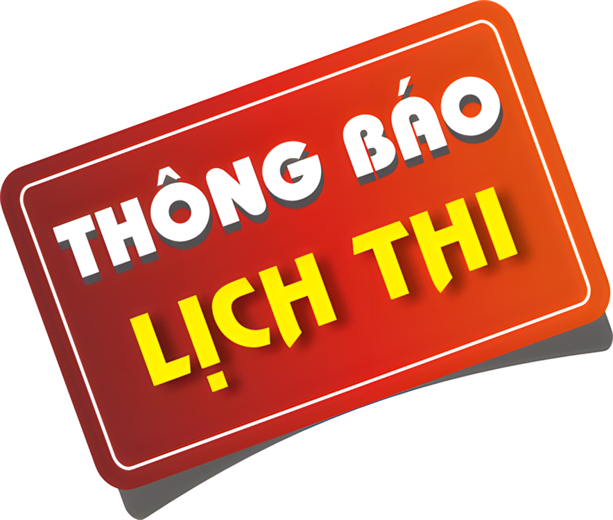 Lịch thi HK1 2025-2026 hệ Liên thông, Văn bằng 2, Vừa học vừa làm