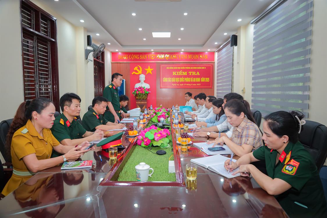 Phòng Quản lý Cơ sở vật chất: Đảm bảo nền tảng vững chắc cho công tác Giáo dục Quốc phòng và An ninh tại Đại học Nghệ An