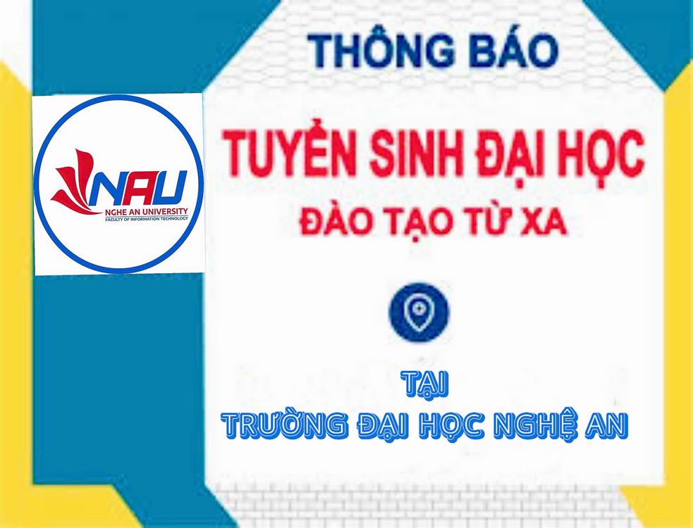 Thông tin tuyển sinh năm 2025 (Hệ Đại học từ xa)