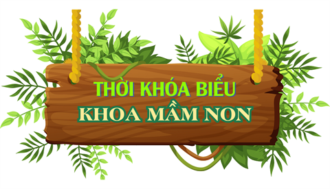 THỜI KHÓA BIỂU