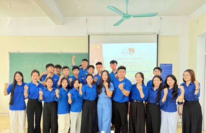 Đại hội các chi đoàn Khoa Nông Lâm Ngư nhiệm kỳ 2025 – 2026