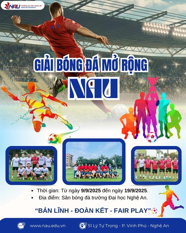 Giải bóng đá nam mở rộng 2025