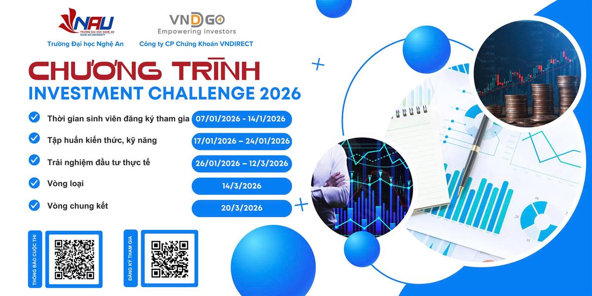 Chính thức mở đơn tuyển thành viên - INVESTMENT CHALLENGE 2026