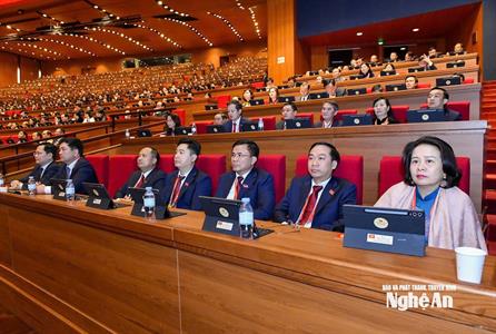 TS. Nguyễn Ngọc Hiếu - Hiệu trưởng Trường Đại học Nghệ An tham dự Đại hội đại biểu toàn quốc lần thứ XIV của Đảng