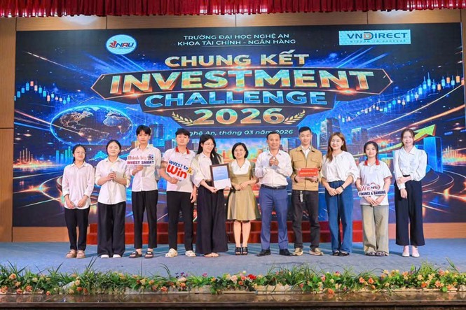 Chung kết Investment Challenge 2026 – Thăng hoa bản lĩnh nhà đầu tư trẻ NAU.