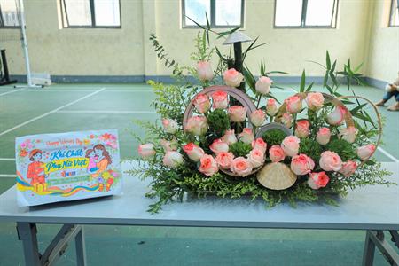KHOA MẦM NON RẠNG RỠ VỚI GIẢI NHÌ TẠI HỘI THI CẮM HOA CẤP TRƯỜNG