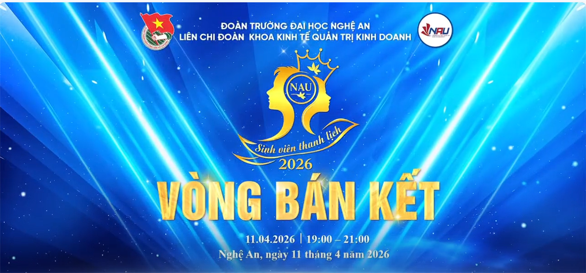 DÀN BAN GIÁM KHẢO CHẤT LƯỢNG TẠI ĐÊM BÁN KẾT CUỘC THI “SINH VIÊN THANH LỊCH 2026”