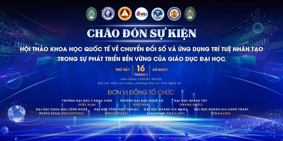 SỰ KIỆN HỌC THUẬT QUỐC TẾ NỔI BẬT NĂM 2026 TẠI NGHỆ AN SẮP DIỄN RA